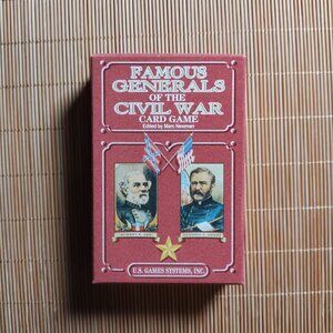 The Famous Generals of the Civil War Card Game